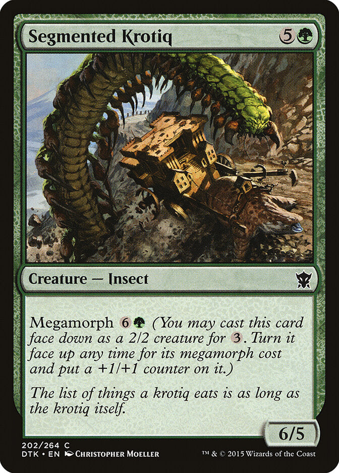 Segmented Krotiq (202) - Dragons of Tarkir (DTK)