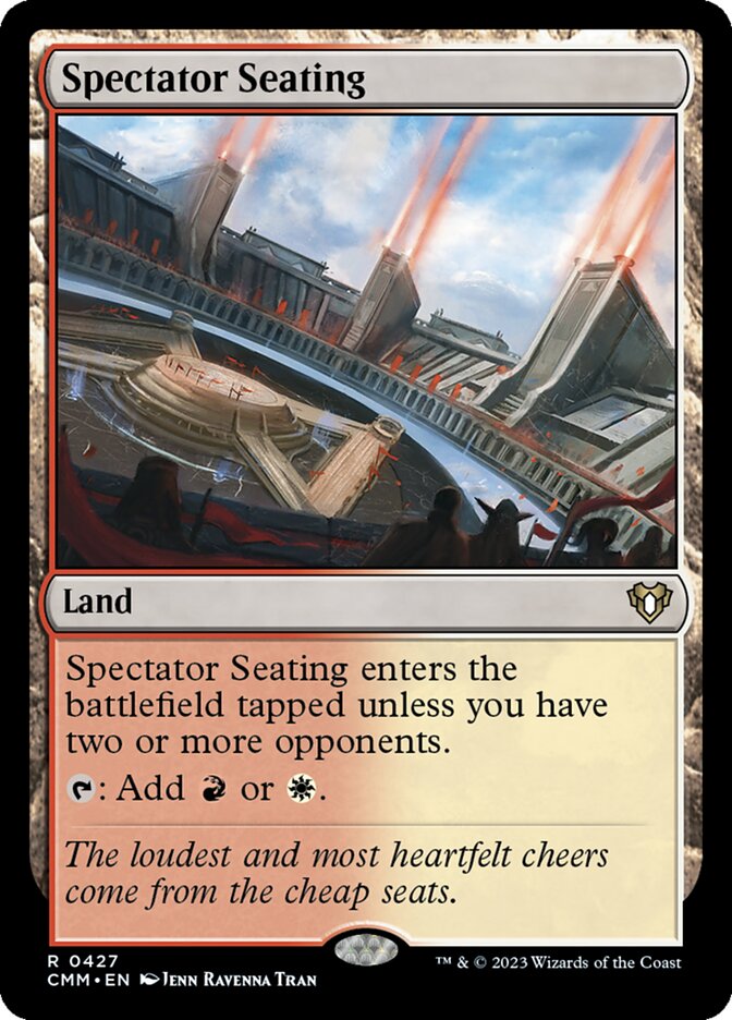Spectator Seating (427) - Commander Masters (CMM)