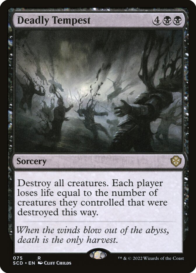 Deadly Tempest (75) - Starter Commander Decks (SCD)