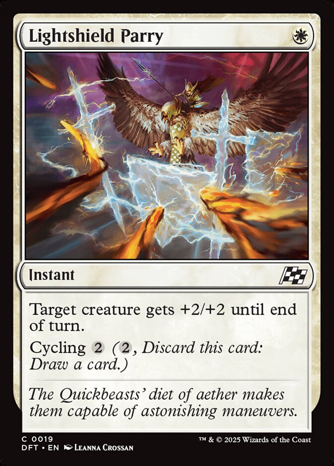 Lightshield Parry - [Foil] Aetherdrift (DFT)