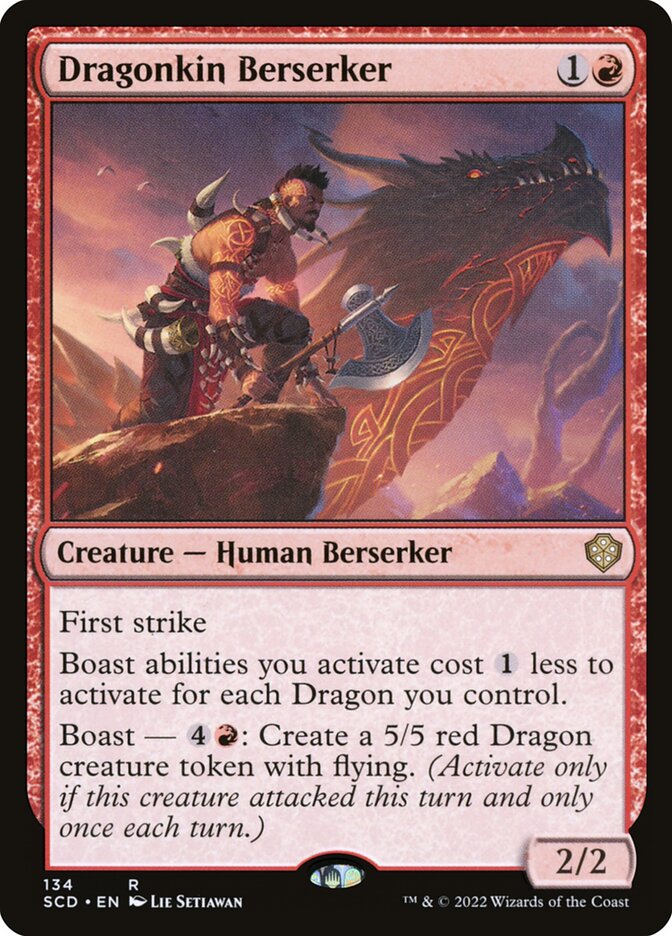 Dragonkin Berserker (134) - Starter Commander Decks (SCD)