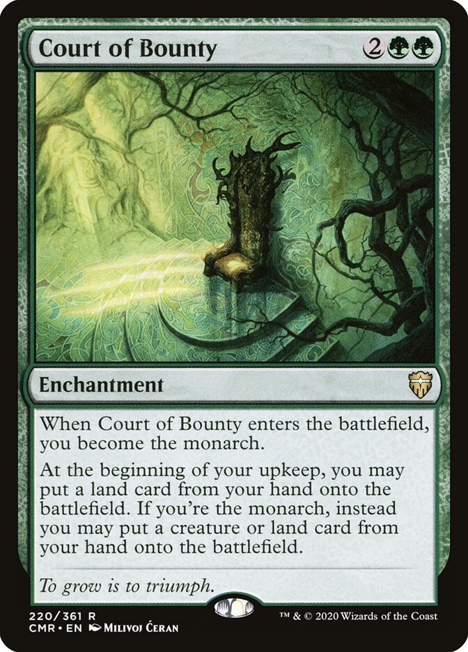Court of Bounty (220) - Commander Legends (CMR)