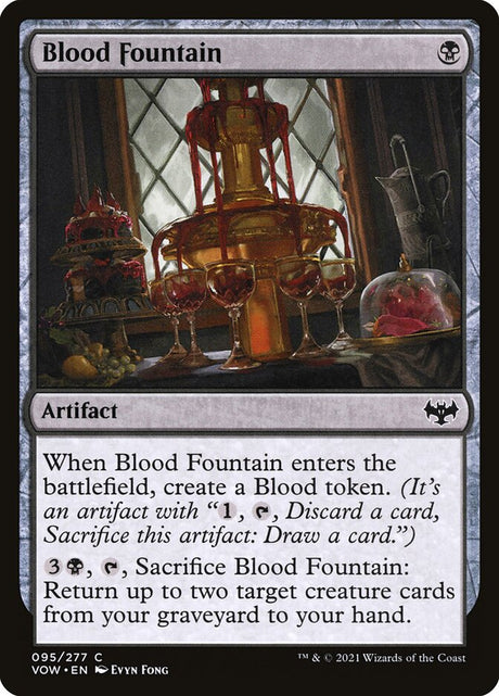 Blood Fountain (95) - Innistrad: Crimson Vow (VOW)