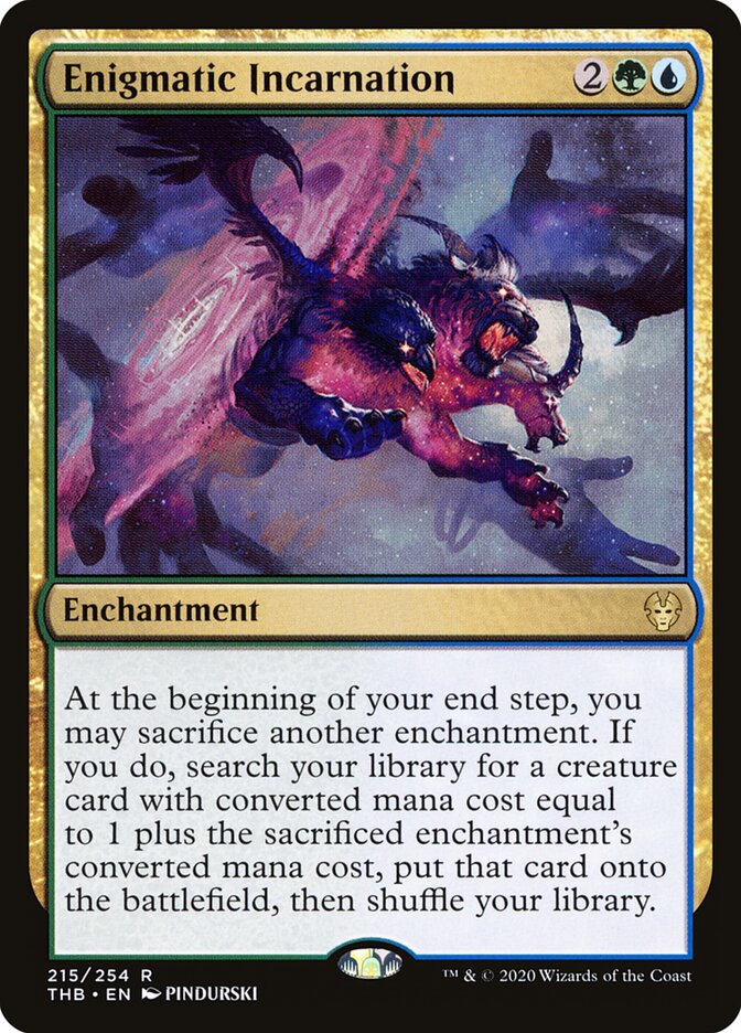 Enigmatic Incarnation (215) - Theros Beyond Death (THB)