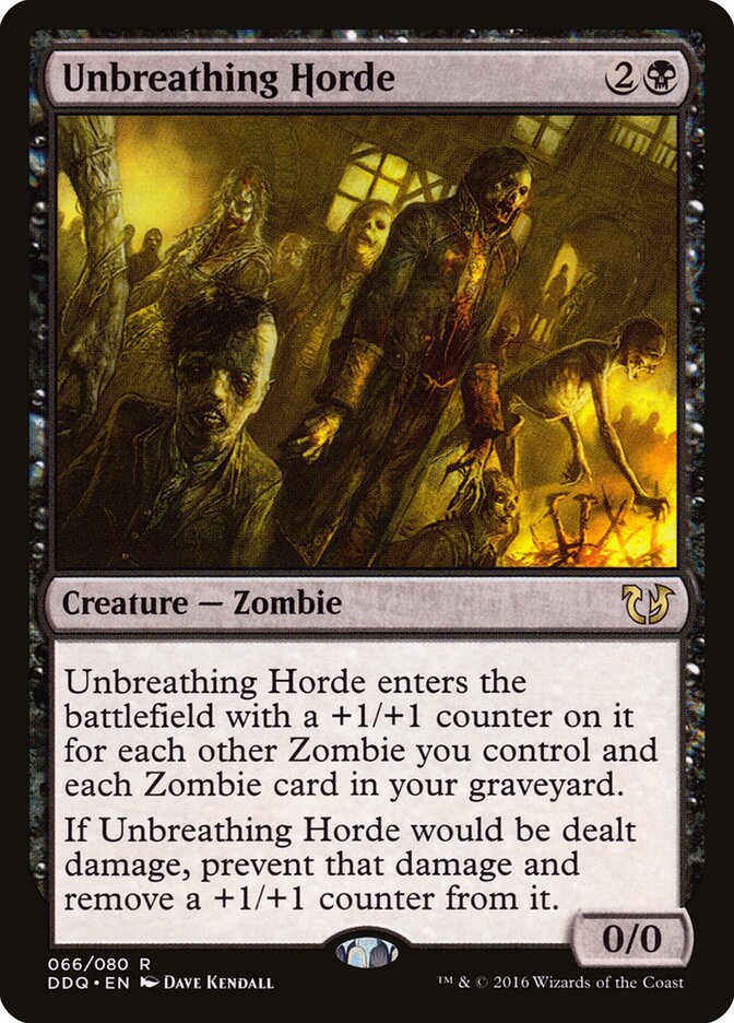 Unbreathing Horde (66) - Duel Decks: Blessed vs. Cursed (DDQ)