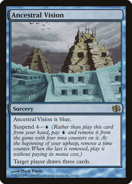 Ancestral Vision (21) - Duel Decks: Jace vs. Chandra (DD2)