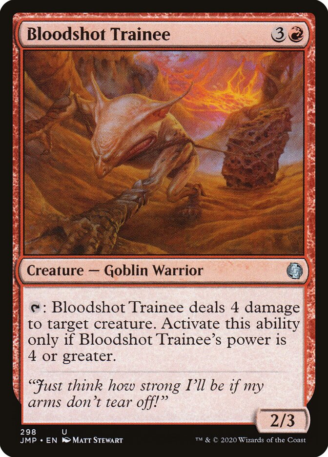 Bloodshot Trainee (298) - Jumpstart (JMP)
