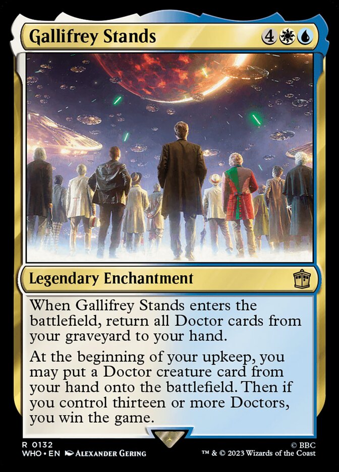 Gallifrey Stands (132) - Doctor Who (WHO)