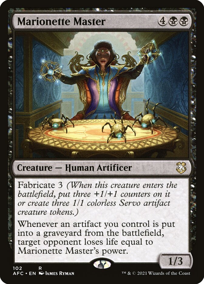 Marionette Master (102) - Forgotten Realms Commander (AFC)