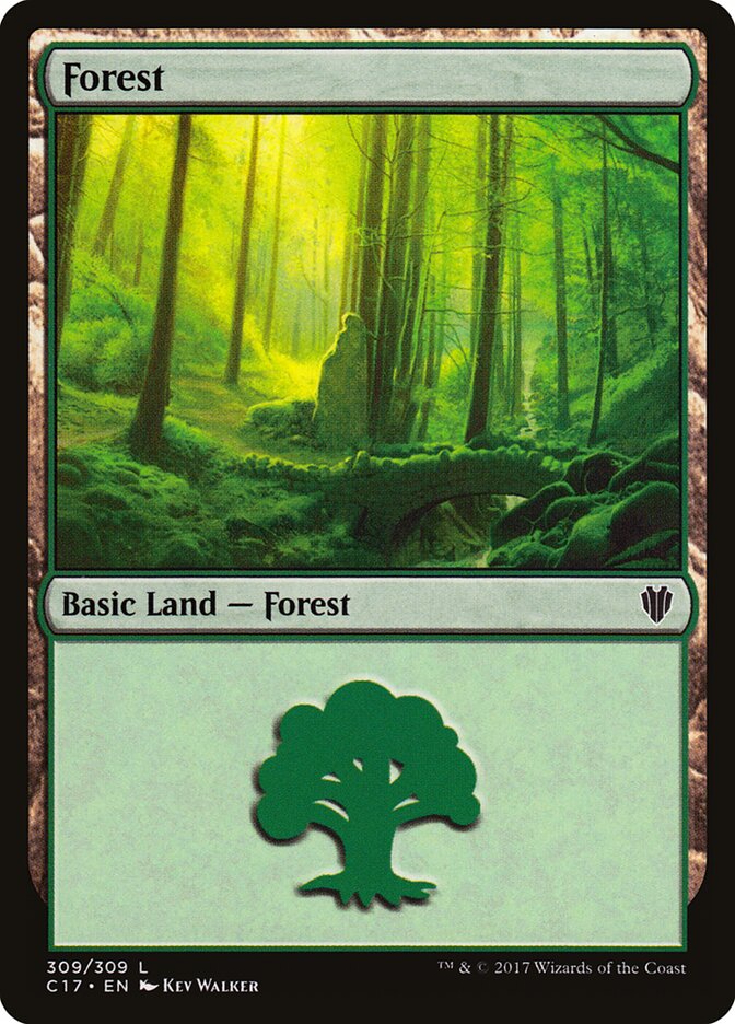 Forest (309) - Commander 2017 (C17)