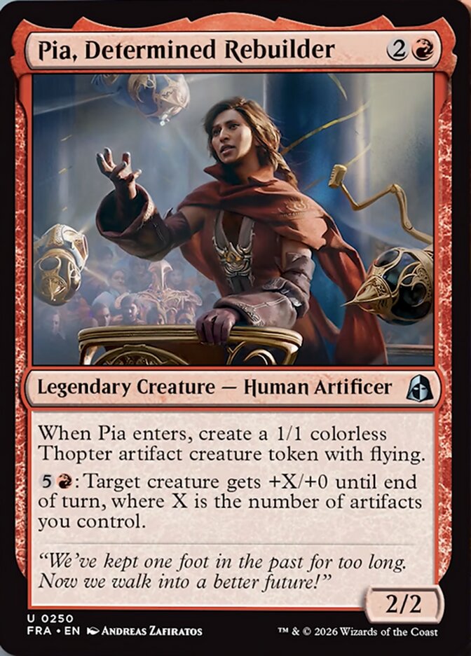 Pia, Determined Rebuilder (250) - Reality Fracture (FRA)