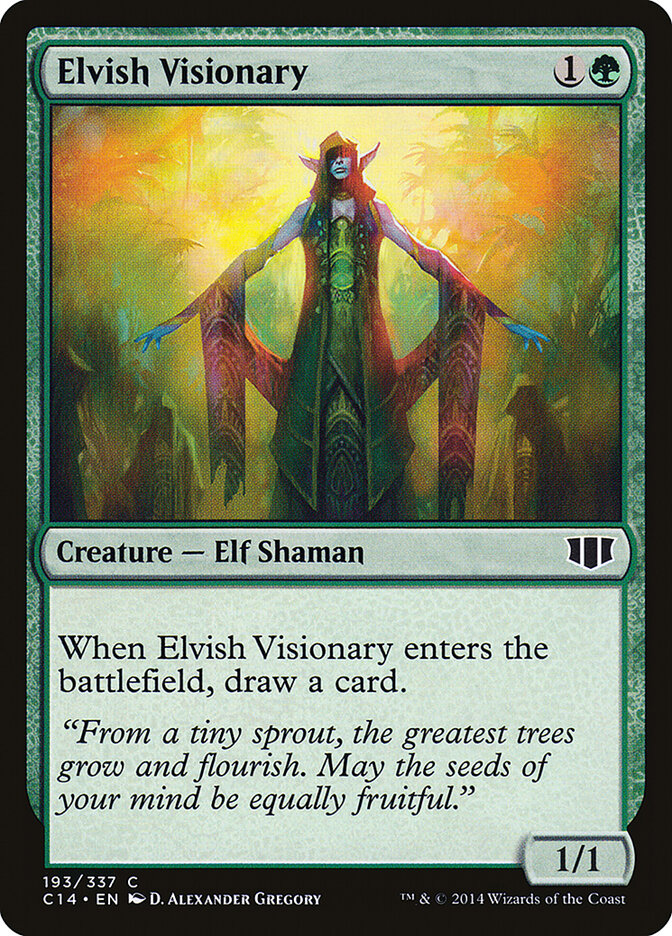 Elvish Visionary (193) - Commander 2014 (C14)