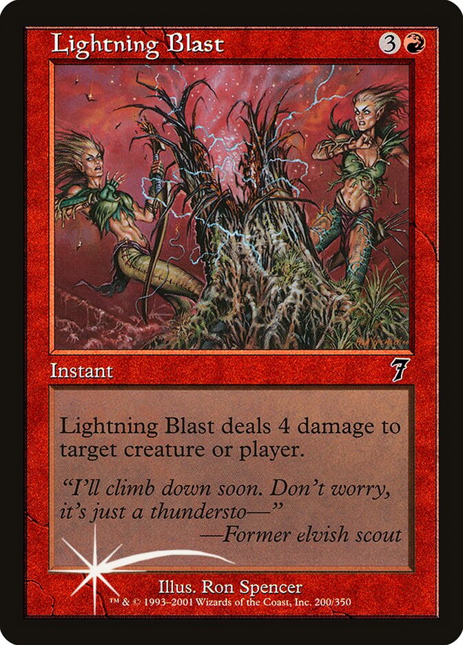 Lightning Blast (200) - Seventh Edition (7ED)