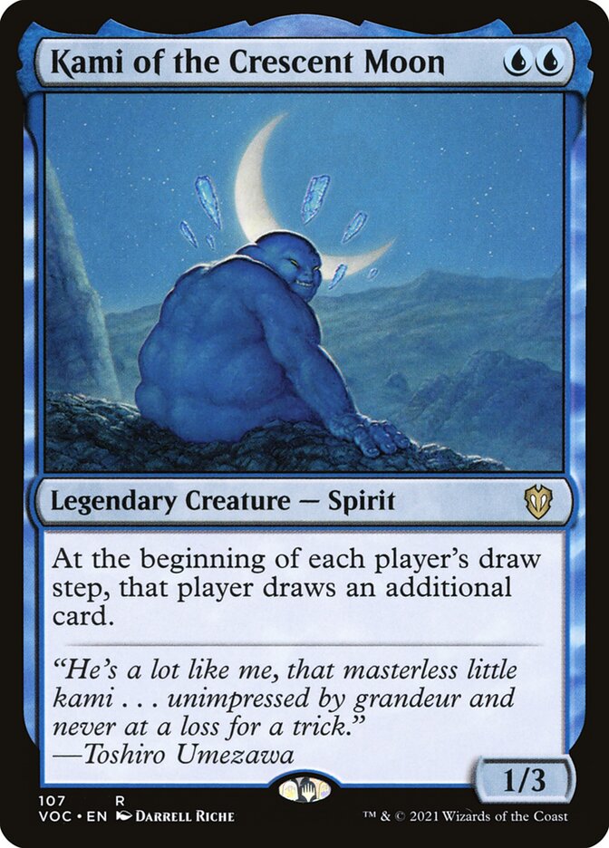 Kami of the Crescent Moon (107) - Crimson Vow Commander (VOC)