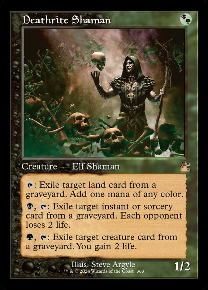 Deathrite Shaman (363) - Ravnica Remastered (RVR)