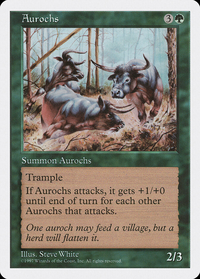 Aurochs (279) - Fifth Edition (5ED)
