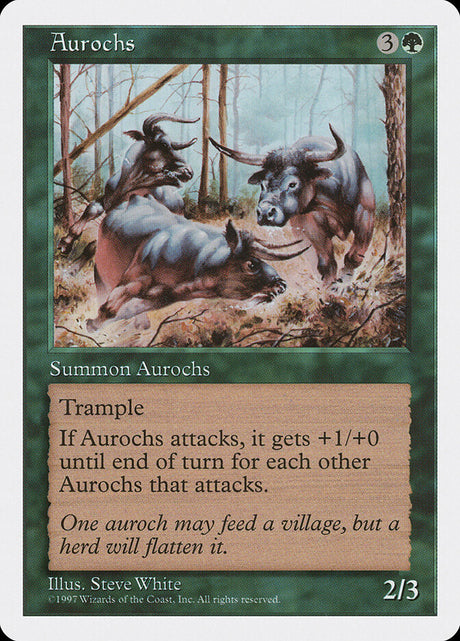 Aurochs (279) - Fifth Edition (5ED)