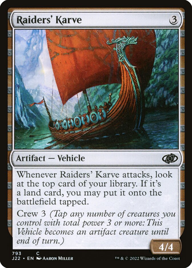 Raiders' Karve (793) - Jumpstart 2022 (J22)