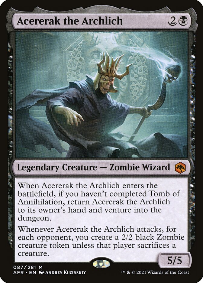 Acererak the Archlich (87) - Adventures in the Forgotten Realms (AFR)