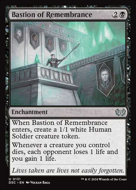 Bastion of Remembrance (131) - Duskmourn: House of Horror Commander (DSC)