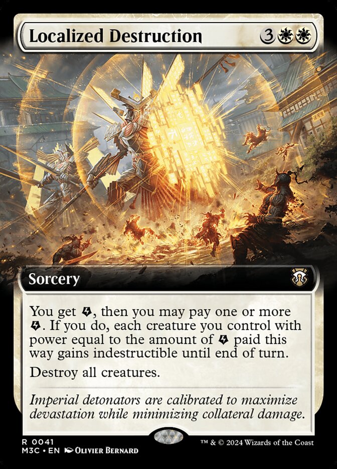 Localized Destruction (41) - Modern Horizons 3 Commander (M3C)