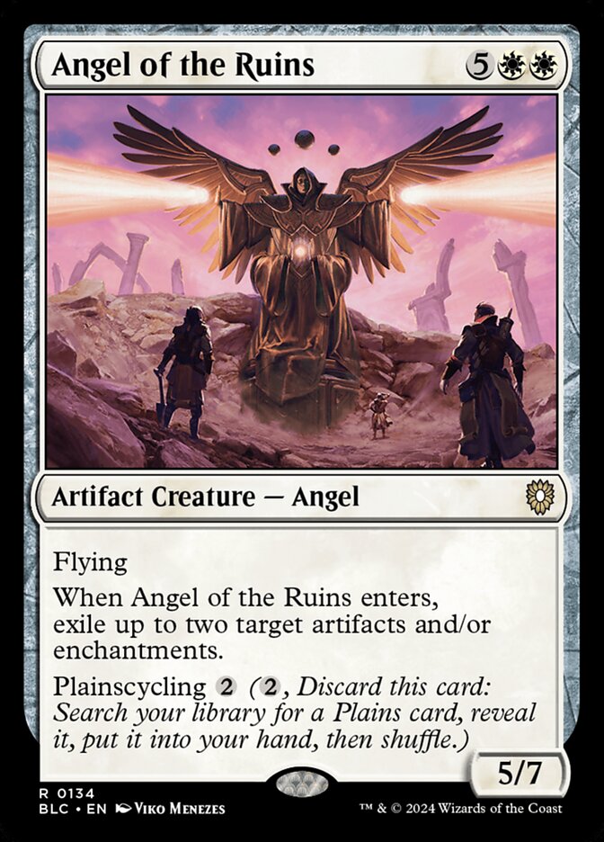 Angel of the Ruins (134) - Bloomburrow Commander (BLC)