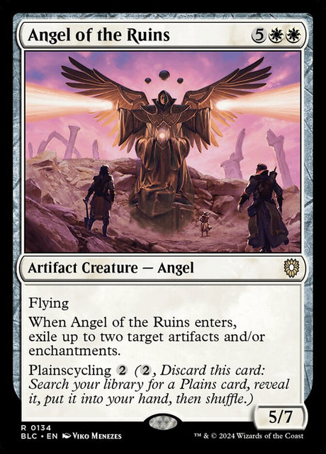 Angel of the Ruins (134) - Bloomburrow Commander (BLC)