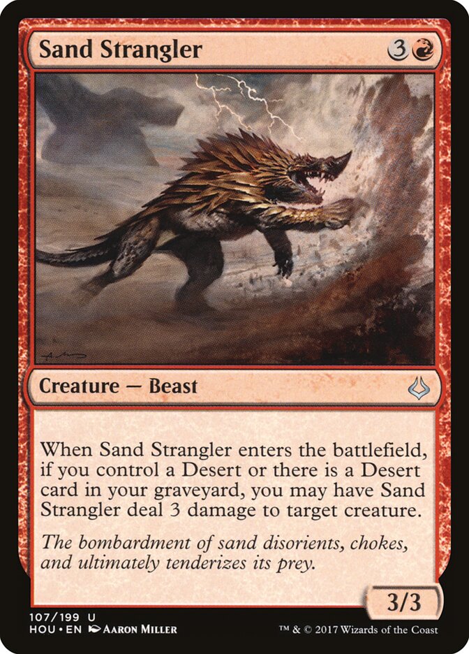 Sand Strangler (107) - Hour of Devastation (HOU)