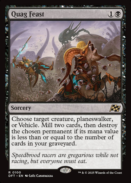 Quag Feast (100) - Aetherdrift (DFT)