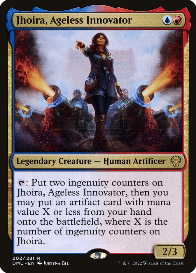Jhoira, Ageless Innovator (202) - Dominaria United (DMU)