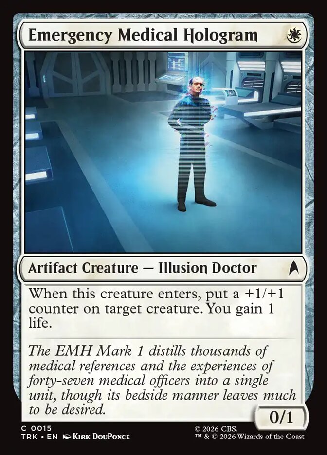 Emergency Medical Hologram (15) - Star Trek (TRK)