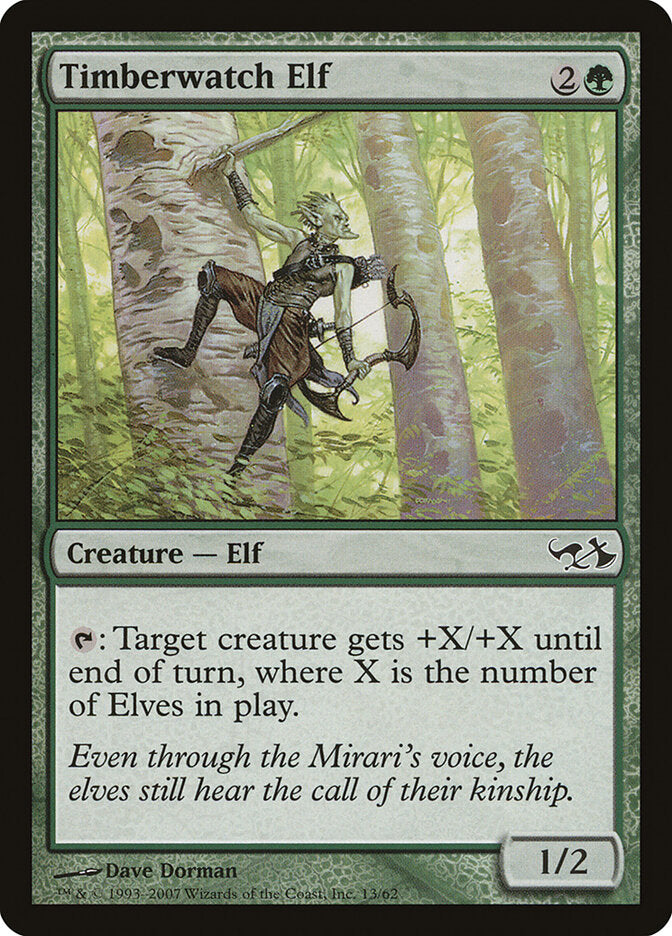 Timberwatch Elf (13) - Duel Decks: Elves vs. Goblins (DD1)