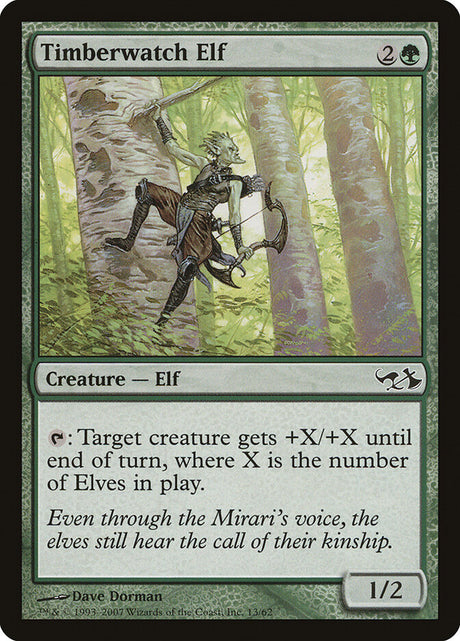 Timberwatch Elf (13) - Duel Decks: Elves vs. Goblins (DD1)