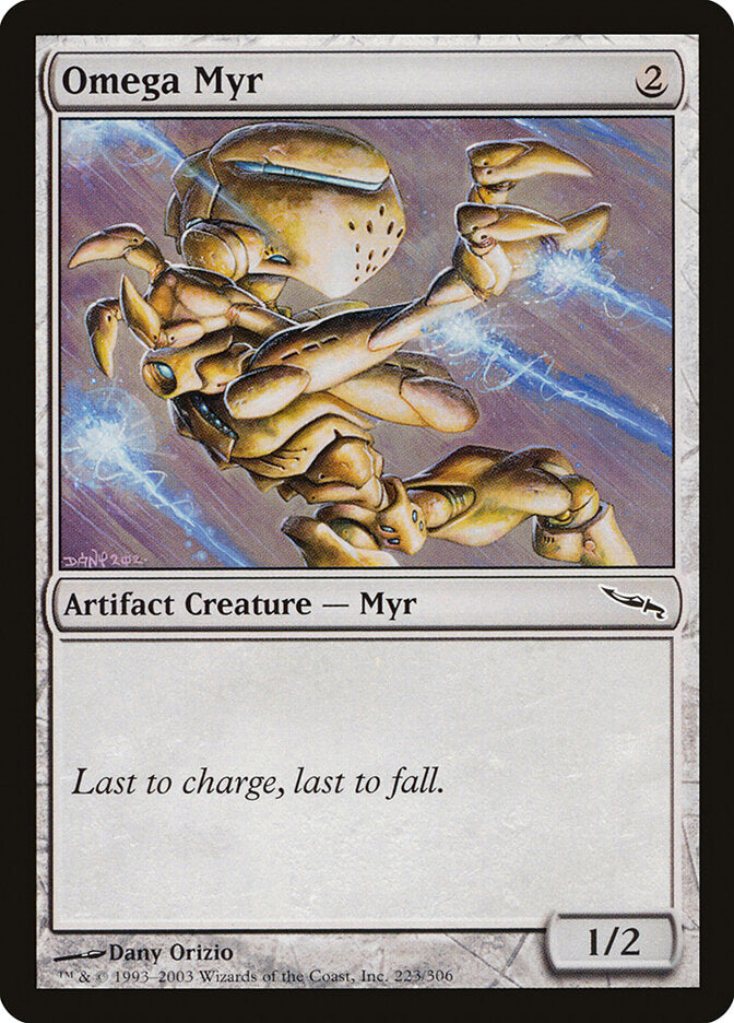 Omega Myr (223) - Mirrodin (MRD)