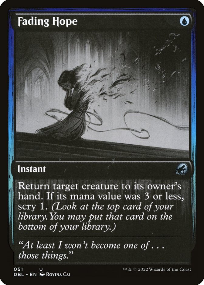 Fading Hope - [Foil] Innistrad: Double Feature (DBL)