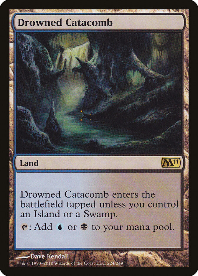 Drowned Catacomb (224) - Magic 2011 (M11)