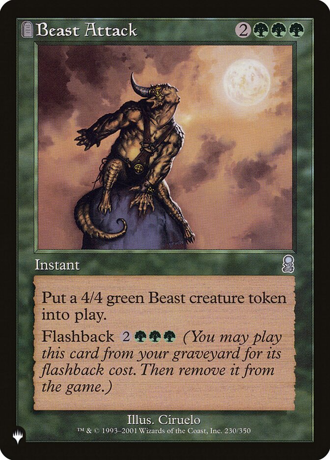 Beast Attack (ODY-230) - The List (PLST)