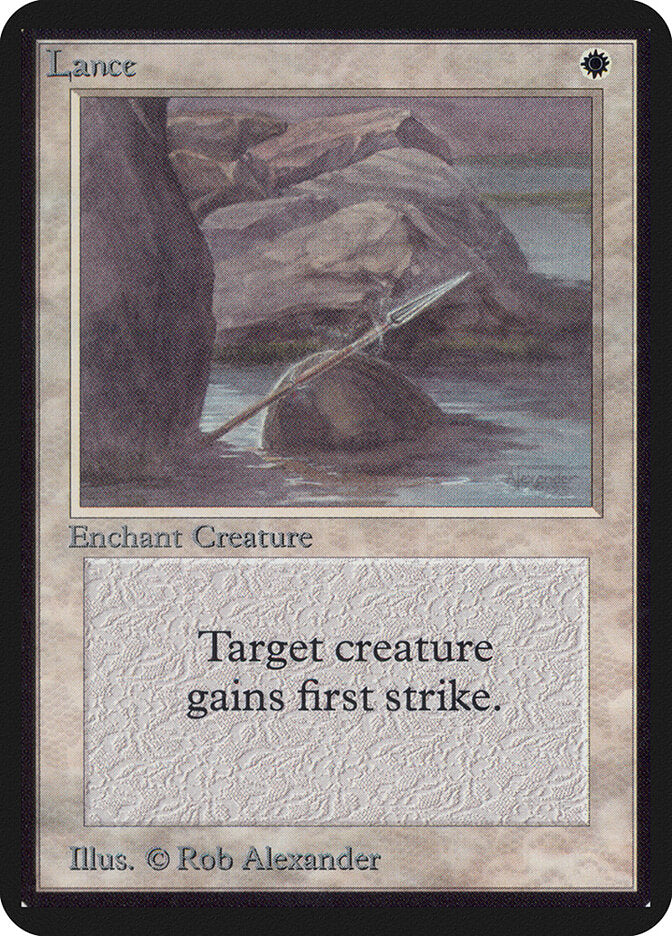 Lance (27) - Limited Edition Alpha (LEA)