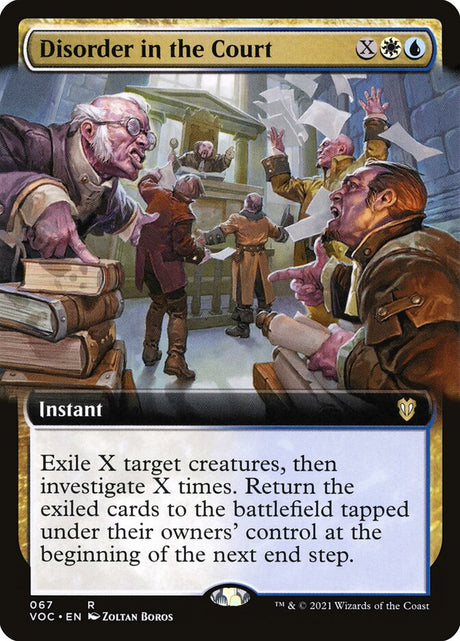 Disorder in the Court (67) - Crimson Vow Commander (VOC)