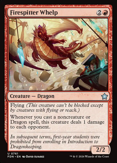 Firespitter Whelp (761) - Foundations (FDN)