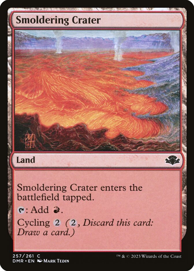 Smoldering Crater (257) - Dominaria Remastered (DMR)