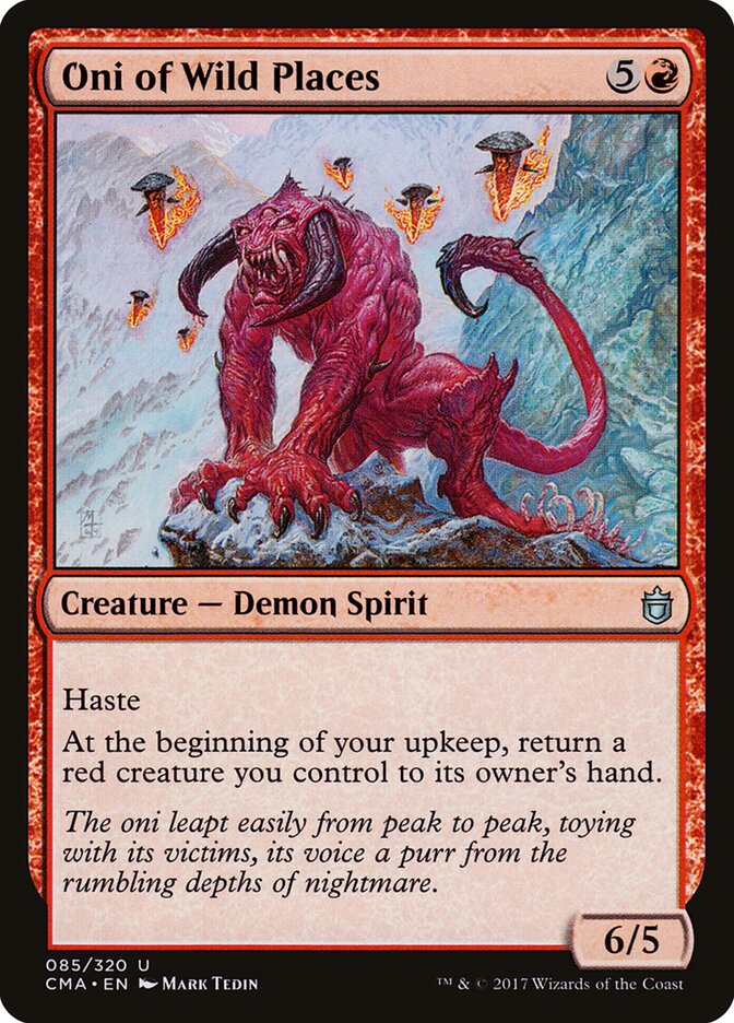 Oni of Wild Places (85) - Commander Anthology (CMA)