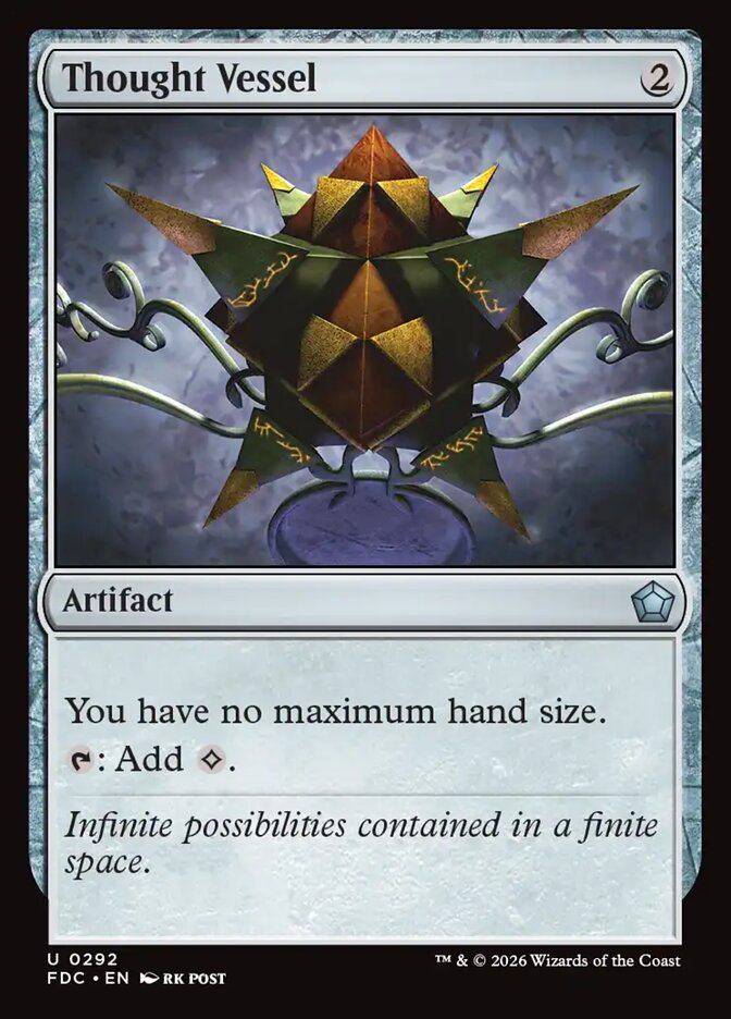 Thought Vessel (292) - Foundations Commander (FDC)