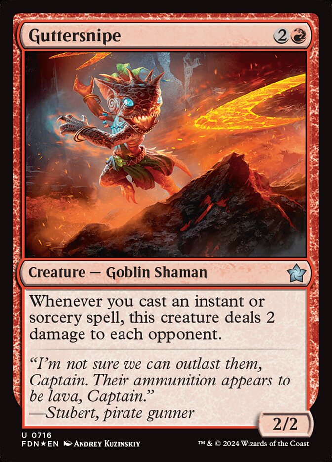Guttersnipe - [Foil] Foundations (FDN)