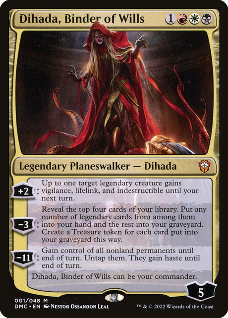 Dihada, Binder of Wills (1) - Dominaria United Commander (DMC)