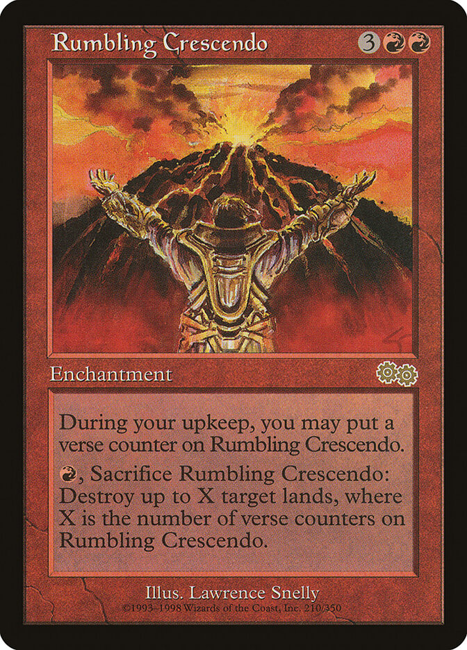 Rumbling Crescendo (210) - Urza's Saga (USG)