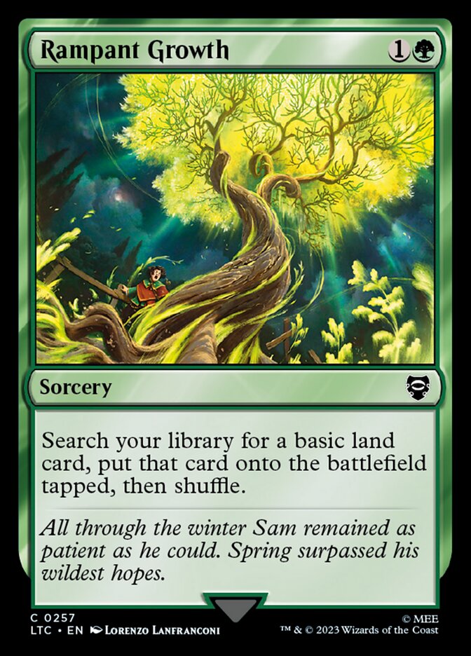 Rampant Growth (257) - Tales of Middle-earth Commander (LTC)
