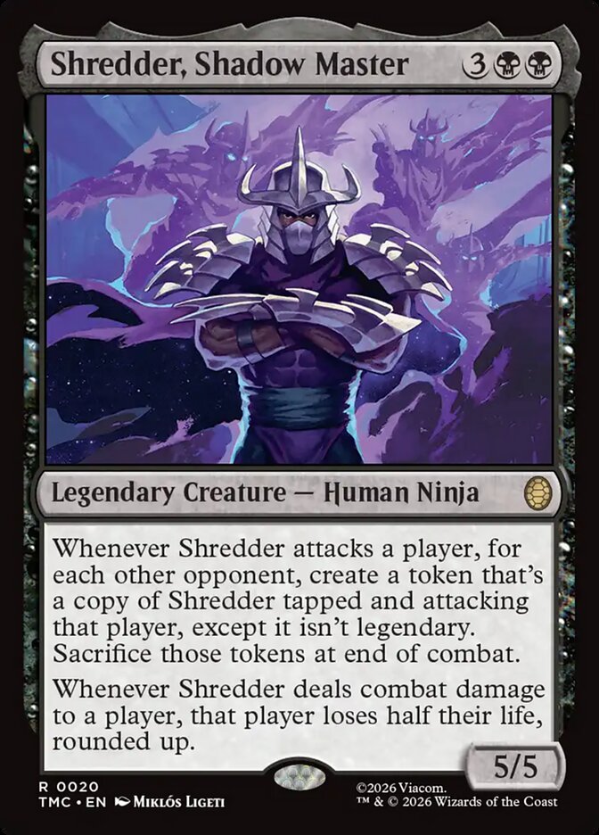 Shredder, Shadow Master (20) - Teenage Mutant Ninja Turtles Eternal (TMC)