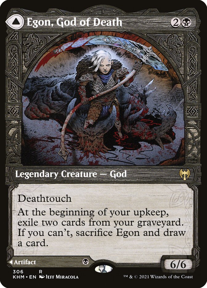 Egon, God of Death // Throne of Death (306) - Kaldheim (KHM)