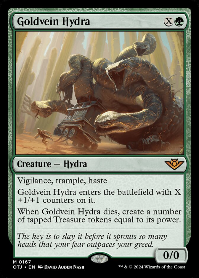 Goldvein Hydra (167) - Outlaws of Thunder Junction (OTJ)